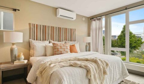 air conditioning unit bedroom