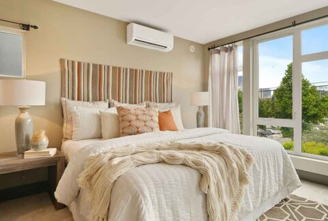air conditioning unit bedroom